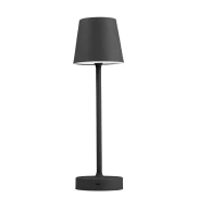 Abajur De Mesa Holly Led 5W Ajustável Touch Preto Blumenau Abajur De Mesa Holly Led 5W Ajustável Touch Preto Blumenau