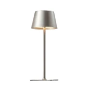 Abajur De Mesa Veln 37CM 1W 3000K/6000K Prata AB-9564 Abajur De Mesa Veln 37CM 1W 3000K/6000K Prata AB-9564