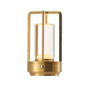 Abajur De Mesa Zeap 18CM 1W 3000-6000K Dourado Astraled