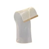 Abajur de Mesa Led Paipe 8w 3000k Cor Dourado Fosco Nordecor