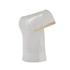 Abajur de Mesa Led Paipe 8w 3000k Cor Dourado Fosco Nordecor