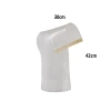 Abajur de Mesa Led Paipe 8w 3000k Cor Dourado Fosco Nordecor