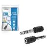 Adaptador De Áudio Plugue P10 Macho Para P2 Fêmea Pix