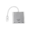 Adaptador Dock Station Hub Usb-C 3 Em 1 Ekaza Novo Adaptador Dock Station Hub Usb-C 3 Em 1 Ekaza Novo