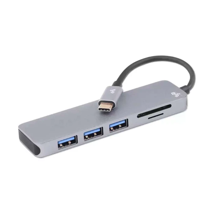 Adaptador Hub USB-C / 3 USB 3.0 Leitor Micro SD / MMC DTC-01 Adaptador Hub USB-C / 3 USB 3.0 Leitor Micro SD / MMC DTC-01
