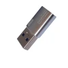 Adaptador Otg Tipo C Fêmea Para Usb Macho 3.0 Knup Prata