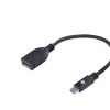 Adaptador Otg Tipo C Usb Fêmea Acotgu-20Cm Vinik Novo