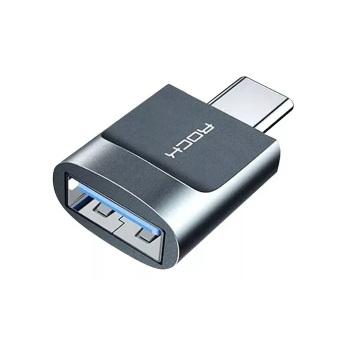 Adaptador Otg Usb PARA Tipo-C ,0 Cinza Rock Novo