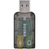 Adaptador Placa De Som Usb 5,1 Ausb51 Vinik Novo