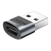 Adaptador Type-C Para USB 3.0 Cinza Rock