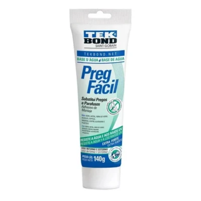 Adesivo Prega Facil Base De Agua 140G Tekbond Base D'Água