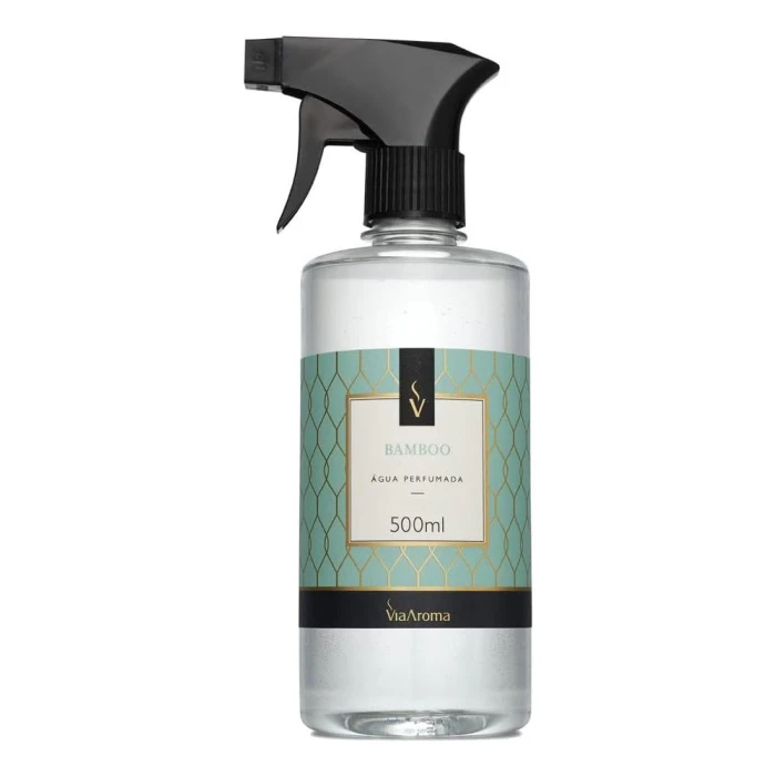 Água Perfumada Bamboo 500Ml Via Aroma Novo