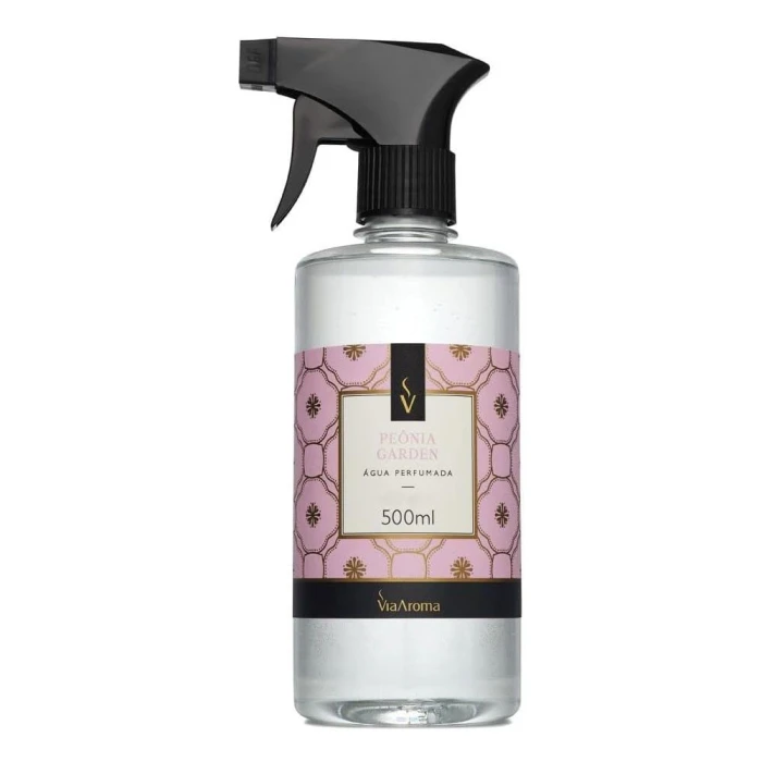 Água Perfumada Peonina Garden 500Ml Via Aroma