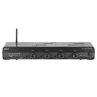 Amplificador Receiver Frahm Slim 4500 Optical 4X 120w