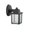 Arandela Aspen Preta 20X16cm 1XE27 Pt Click Injet 8336