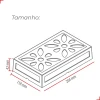 Arandela Cobogo Mandala 12w 3000k Branco Fosco Arandela Cobogo Mandala 12w 3000k Branco Fosco