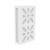 Arandela Cobogo Mandala 12w 3000k Branco Fosco Arandela Cobogo Mandala 12w 3000k Branco Fosco