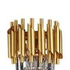 Arandela Cristal 2X E14 Dourada Bivolt La-001M Nitrolux