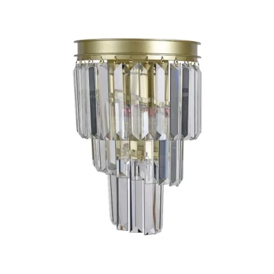 Arandela Cristal Moderna 2Xe14 La-002m Nitrolux