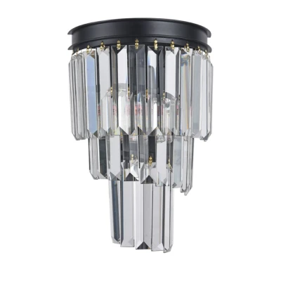 Arandela Cristal Moderna 2Xe14 La-003m Nitrolux