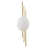 Arandela De Led Cami 6W 3000K Cor Dourado Nordecor 2723