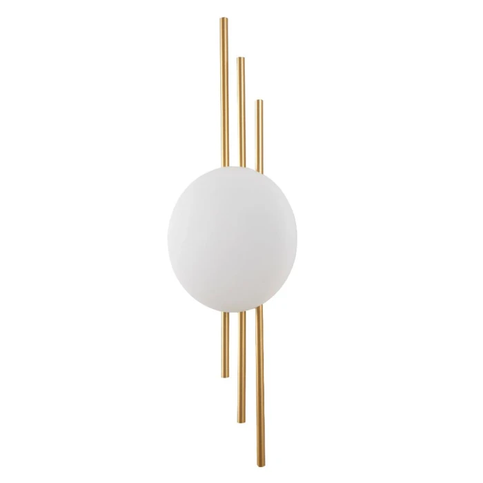 Arandela De Led Cami 6W 3000K Cor Dourado Nordecor 2723