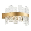 Arandela De Led Lowy 12W 3000K Dourado Brilho 2765 Novo