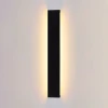 Arandela De Led Yeni 50cm IP65 12W 3000K Cor Preta Nordecor