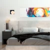 Arandela De Led Zania 6W 3000K Cor Preta 2718 IP20 MbLed