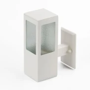 Arandela Garten De Vidro Para 1XE27 Cor Branco Fosco Germany