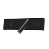 Arandela Kino 12w 3000K Bivolt 30cm Pt Lm2984 De Sobrepor