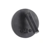 Arandela LED Redondo Dalo USB 12W 3000K Preta AD4085