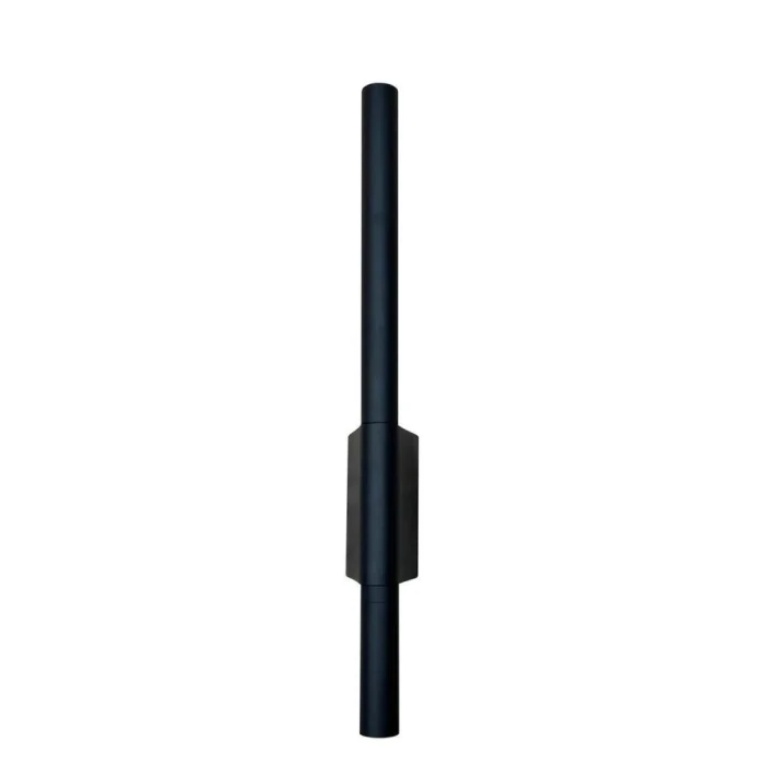 Arandela Led Kelvin 60Cm 12W 3000K Preta Ad-2509