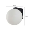 Arandela Led Saka Para 1XG9 Cor Preta 2927 Nordecor