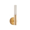 Arandela Led Zana 3W 3000K Ouro Champagne Mármore Nordecor