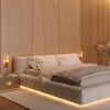 Arandela Led Zana 3W 3000K Ouro Champagne Mármore Nordecor