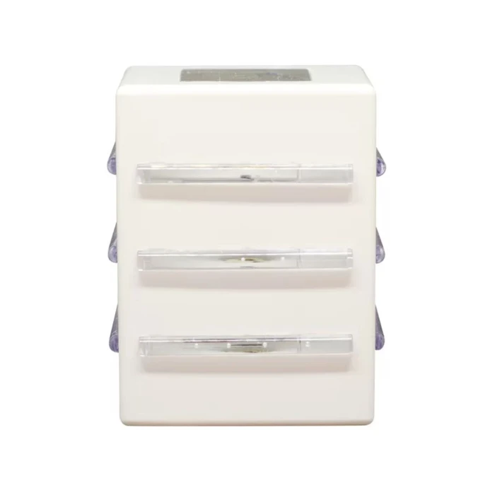 Arandela Light Aletas 2 Fachos Abertos Branco Germany Novo