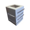 Arandela Light G9 2 Aletas 2 Fachos Abertos Branco Novo