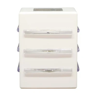 Arandela Light G9 4 Aletas 2 Fachos Abertos Branco Novo