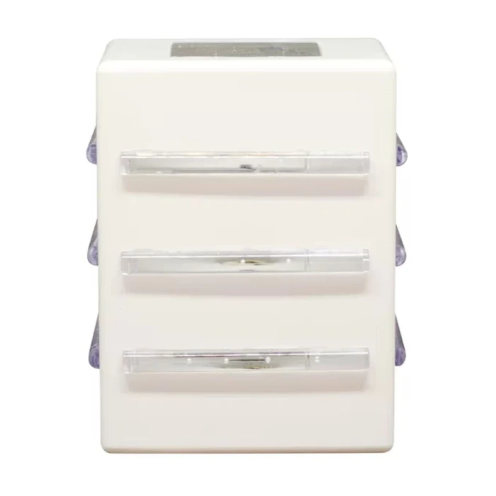 Arandela Light G9 4 Aletas 2 Fachos Abertos Branco Novo