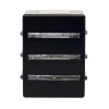 Arandela Light G9 9 Aletas 2 Fachos Abertos Preto Novo Arandela Light G9 9 Aletas 2 Fachos Abertos Preto Novo