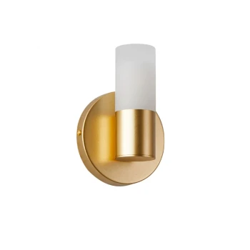 Arandela Neal 1xg9 Dourado Fosco Nordecor Bivolt Novo