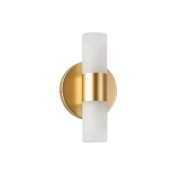 Arandela Neal 2XG9 Dourado Fosco Bivolt Nordecor