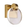 Arandela Sand 16x13x8,3cm Metal Dourado SKY-3009AR Novo