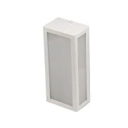 Arandela Stuttgart 1XE27 Retangular Branco Germany Novo Arandela Stuttgart 1XE27 Retangular Branco Germany Novo