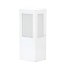 Arandela Stuttgart 1xE27 Com 3 Lados Branco Brilhante Ip43