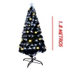 Árvore De Natal Fibra Óptica Verde Led 3K 1,8M G-light Árvore De Natal Fibra Óptica Verde Led 3K 1,8M G-light