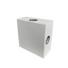 Balizador Led Quadrado Bivolt 3000K Branco Germany
