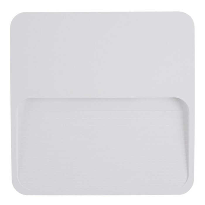 Balizador Lich 120Mm 3W 3000K Branco Fosco Embutir 205330