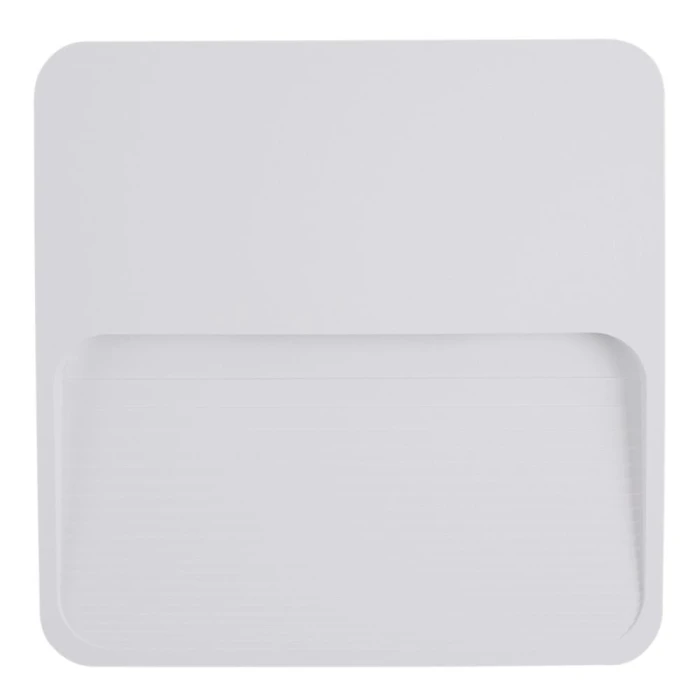 Balizador Lich 120Mm 3W 3000K Branco Fosco Embutir 205330